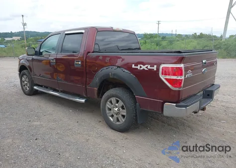 2010 Ford F150 Supercrew из США, поврежденный, VIN 1FTFW1EV1AFB62494